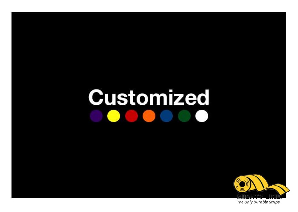 Customized Horizontal Rectangle Floor Sign