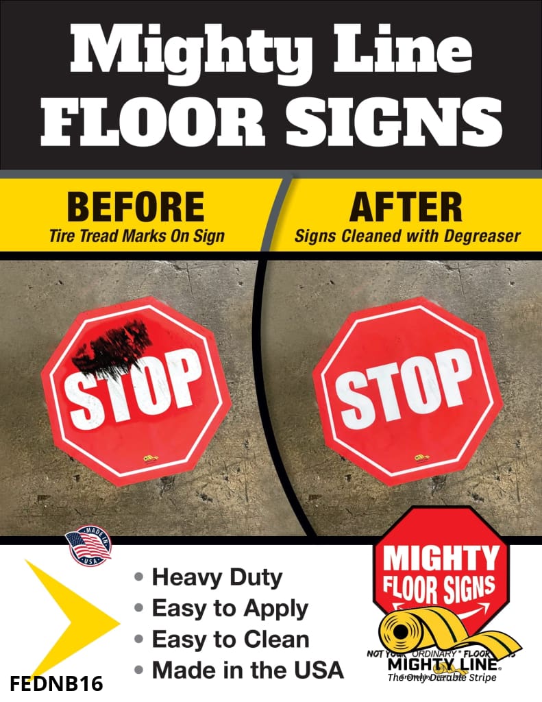 Fire Extinguisher 3-Piece Floor Marking Kit | Stop-Painting.com