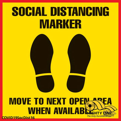 Social Distancing Marker 16
