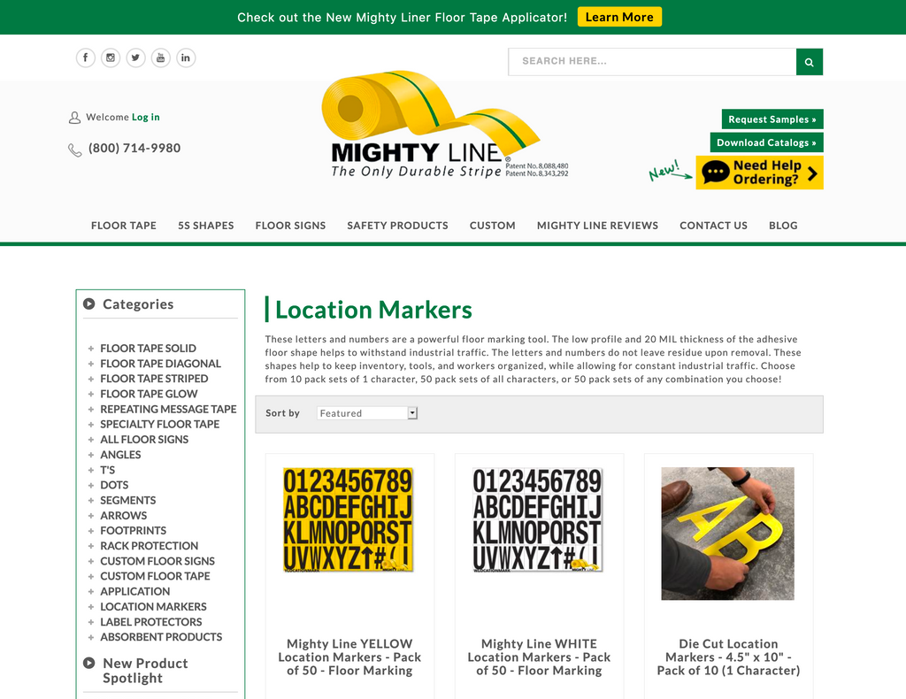 Mighty Line Location Markers