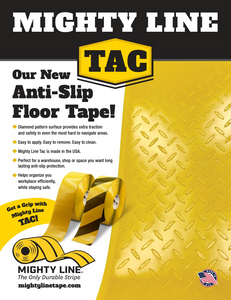 Mighty Line Tac, Our Anti-Slip Traction Tape