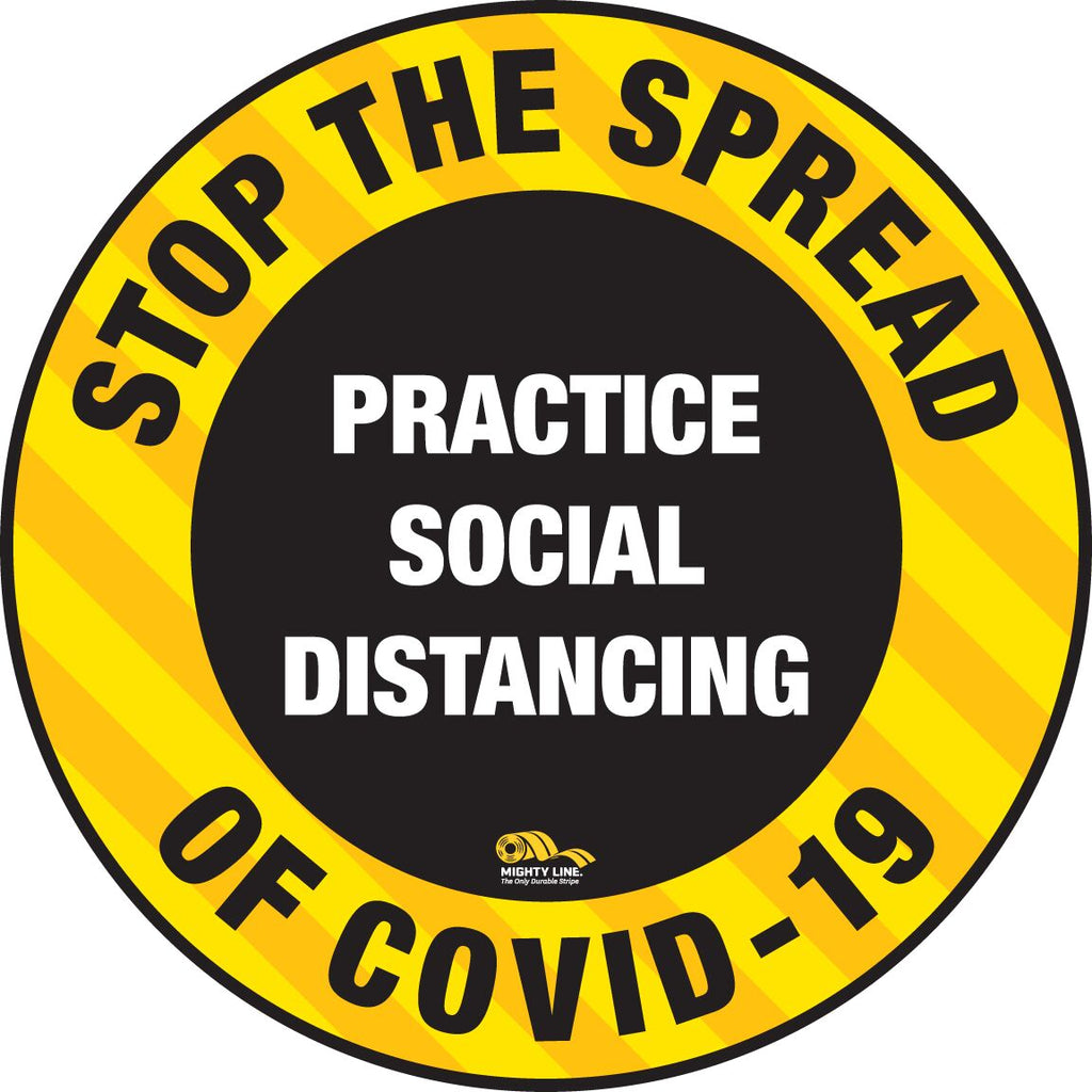 Social Distancing Signs and COVID-19 Signs