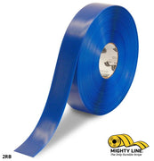 2" BLUE Solid Color Tape - 100'  Roll - Safety Floor Tape