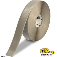 2" GRAY Solid Color Tape - 100'  Roll - Safety Floor Tape
