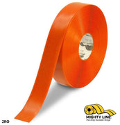 2" ORANGE Solid Color Tape - 100'  Roll - Safety Floor Tape