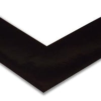 2" Wide Solid BLACK Angle - Pack of 100 - Floor Tape & Floor Marking