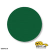 3.75" GREEN Solid DOT - Pack of 100 - Floor Marking