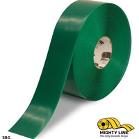 3" GREEN Solid Color Tape - 100'  Roll - Safety Floor Tape