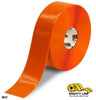 3" ORANGE Solid Color Tape - 100'  Roll - Safety Floor Tape