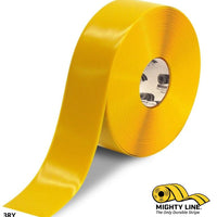 3" YELLOW Solid Color Tape - 100'  Roll - Safety Floor Tape