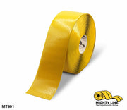 4" Yellow Mighty Line Tac - Traction  AntiSlip Floor Tape  and Grip Tape - 100' Roll