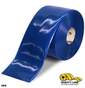 6" BLUE Solid Color Tape - 100'  Roll - Safety Floor Tape