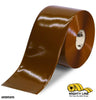 6" BROWN Solid Color Tape - 100'  Roll - Safety Floor Tape