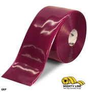 6" PURPLE Solid Color Tape - 100'  Roll - Safety Floor Tape