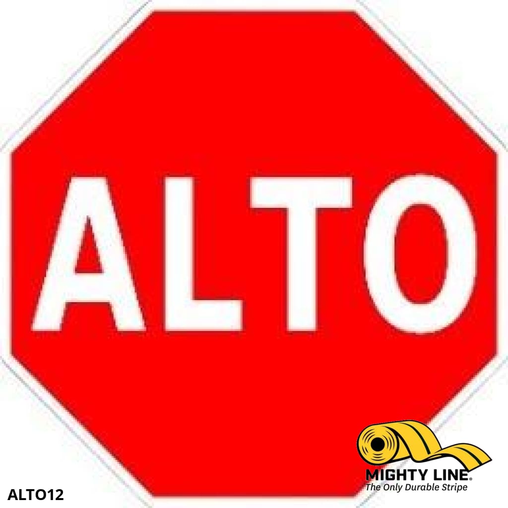 Alto Floor Sign