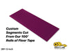 Custom Cut Segments - 2" PURPLE Solid Color Tape - 100'  Roll