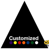 Custom Triangle Shape Floor Sign