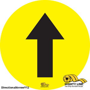 Directional Arrow Sign - 1 Sign - Floor Marking