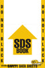 Do Not Block SDS Book Floor Marking, OSHA Compliance Kit. 16" sign, 2" wide tape