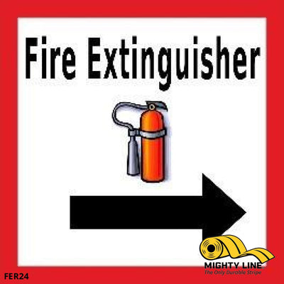 Fire Extinguisher Arrow 24