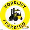 Forklift Parking Floor Sign