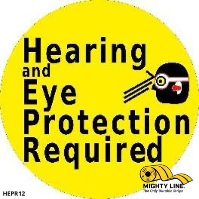 Hearing and Eye Protection Required