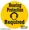 Hearing Protection Required Sign - 1 Sign - Floor Marking
