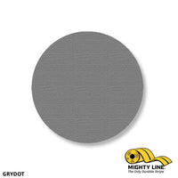 Mighty Line 3.5” Gray Floor Marking Dots – Pack of 100