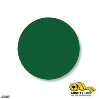 Mighty Line 3.5” Green Floor Marking Dots – Pack of 100