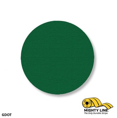 Mighty Line 3.5” Green Floor Marking Dots – Pack of 100