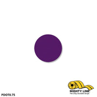 Mighty Line ¾” Purple Floor Marking Dots – Pack of 200