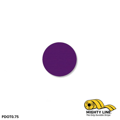 Mighty Line ¾” Purple Floor Marking Dots – Pack of 200