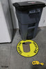 Mighty Line Trash Can Floor Signs - Yellow Product