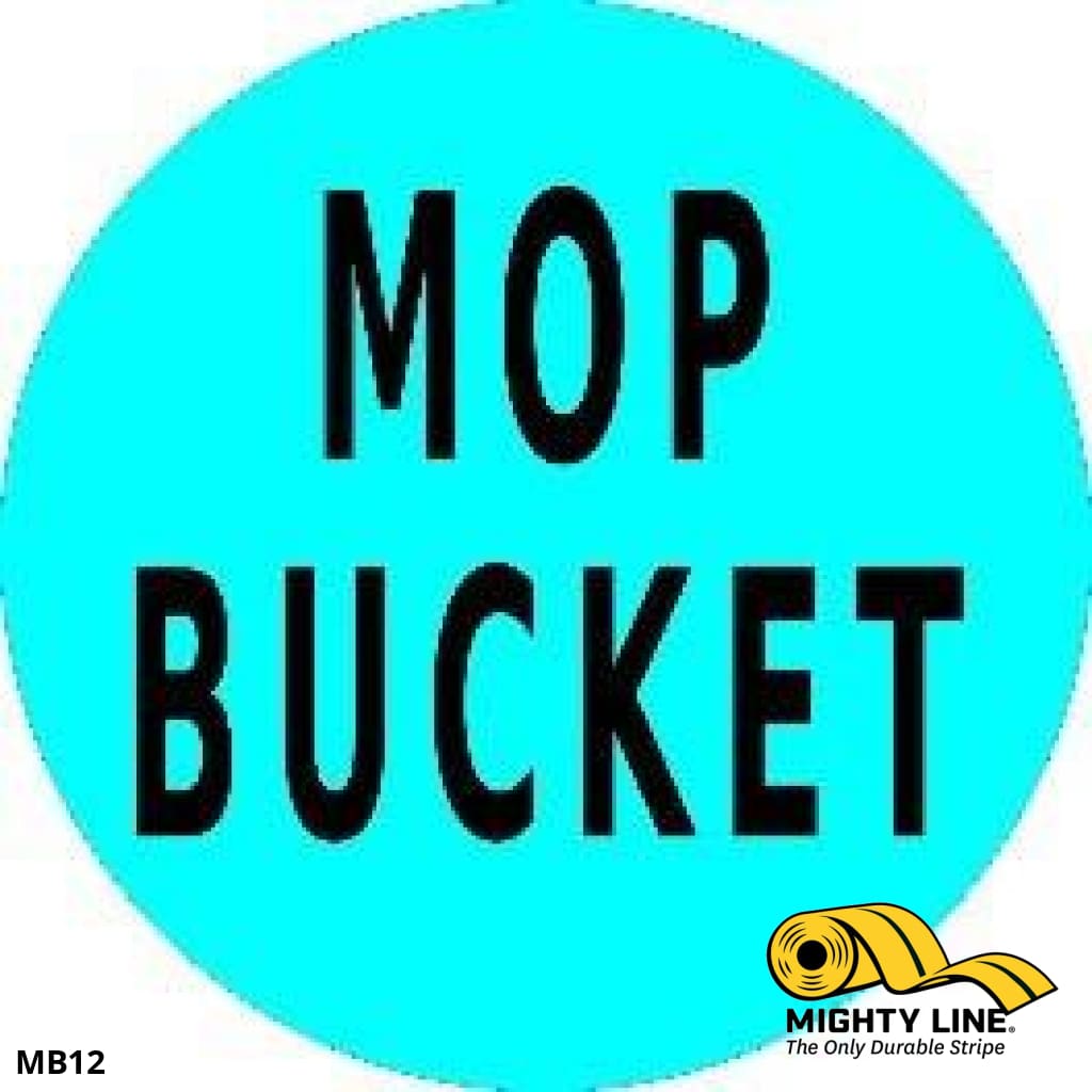 Mop Bucket Floor Sign