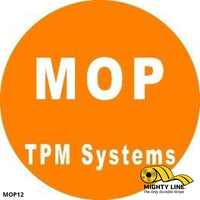 Mop TPM Systems Floor Sign
