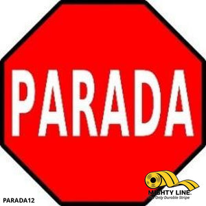 Parada Floor Sign