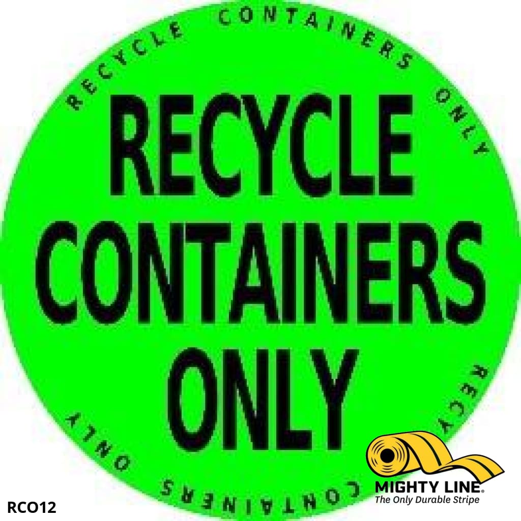 Recycle Containers Only