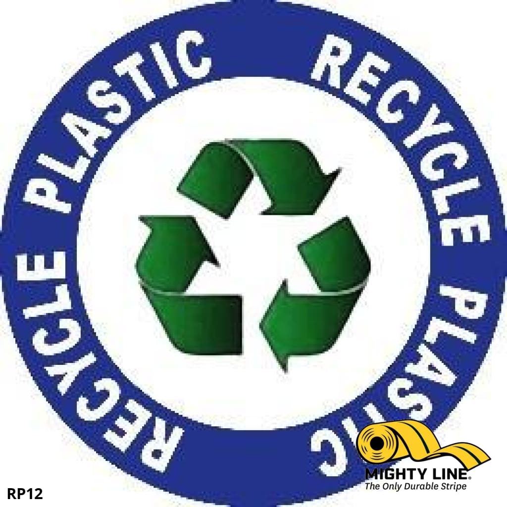 Recycle Floor Sign