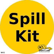 Spill Kit Floor Sign