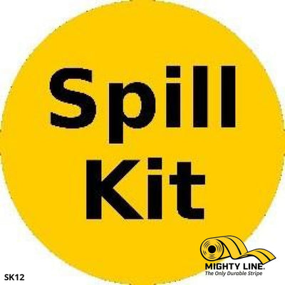 Spill Kit Floor Sign
