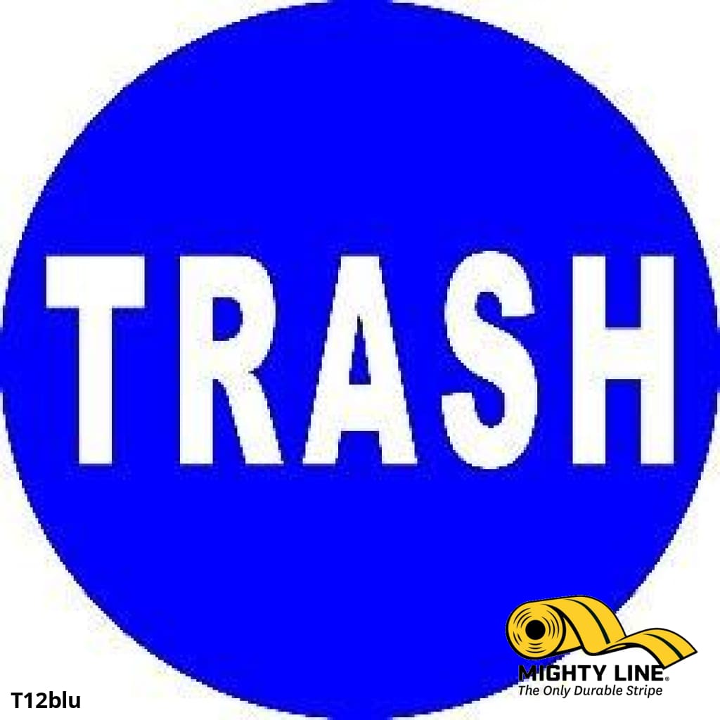 Trash Floor Sign