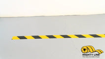 2 in. Safety Floor Tape in Yellow with Black Chevrons 100 ft. Roll